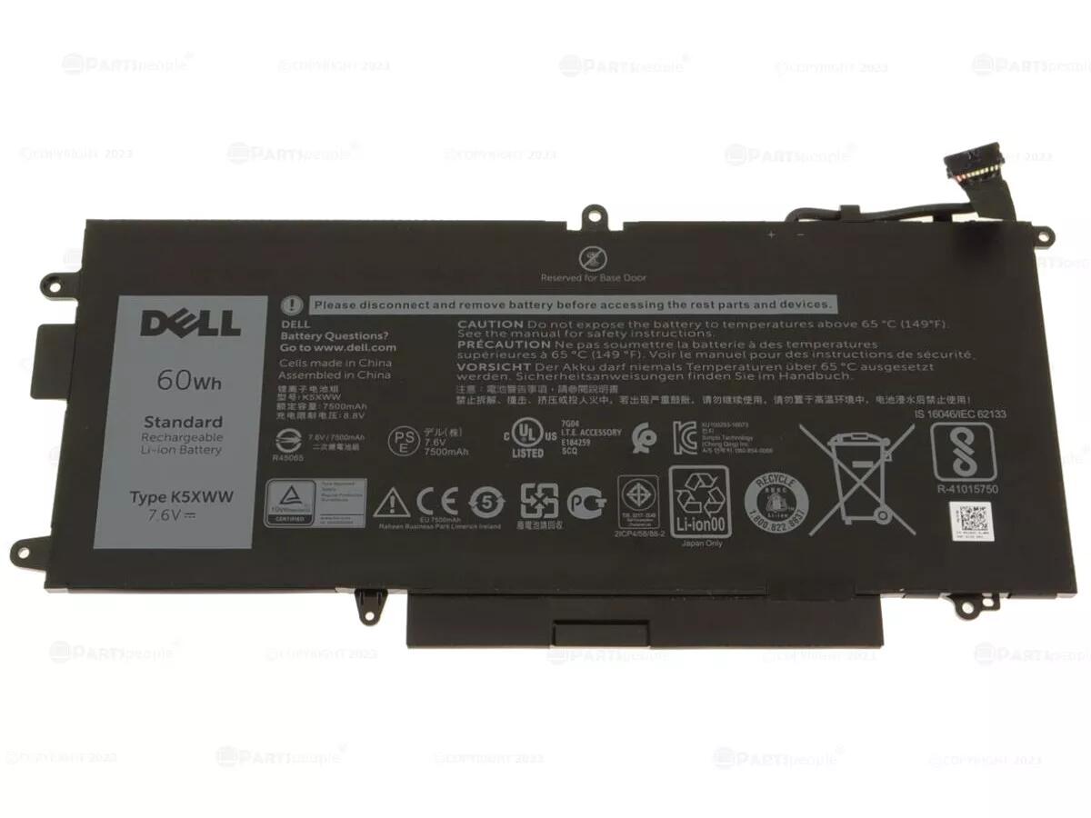 新品 Dell デル Latitude 7280 7390 7389 E7390 5289 2-in-1 内蔵バッテリパック7.6V 60WH K5XWW