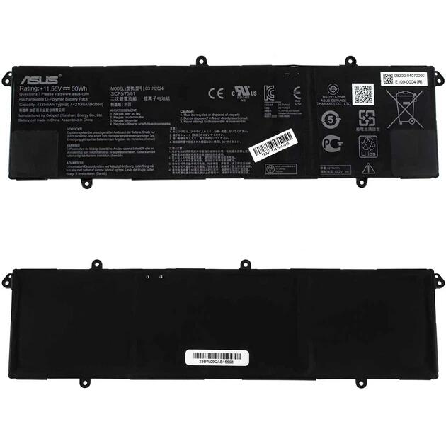 純正 ASUS Vivobook 16X (K3605) Pro 14 Vivobook S 16 Flip バッテリーパック C31N2024