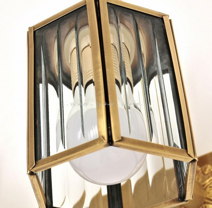 銅.壁掛け照明 壁掛け灯 インテリア照明 壁掛け灯 高級照明.ミラーライト.4灯