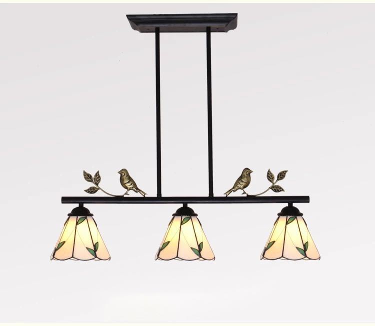 天井照明ステンドグラス ペンダントライト ．ステンドグラスランプ ガラス工芸品 電源直結タイプ