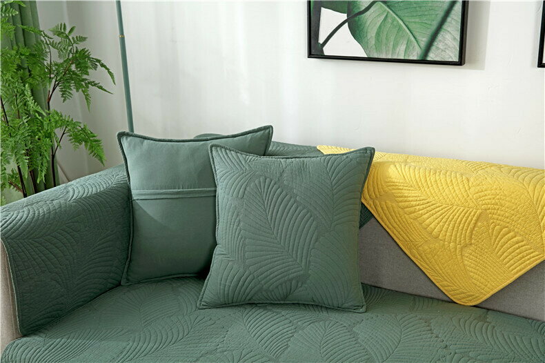 ソファーシート ソファーカバー シーズン通用タイプ サイズオーダー可能 滑りどめ生地 3点セット [2]