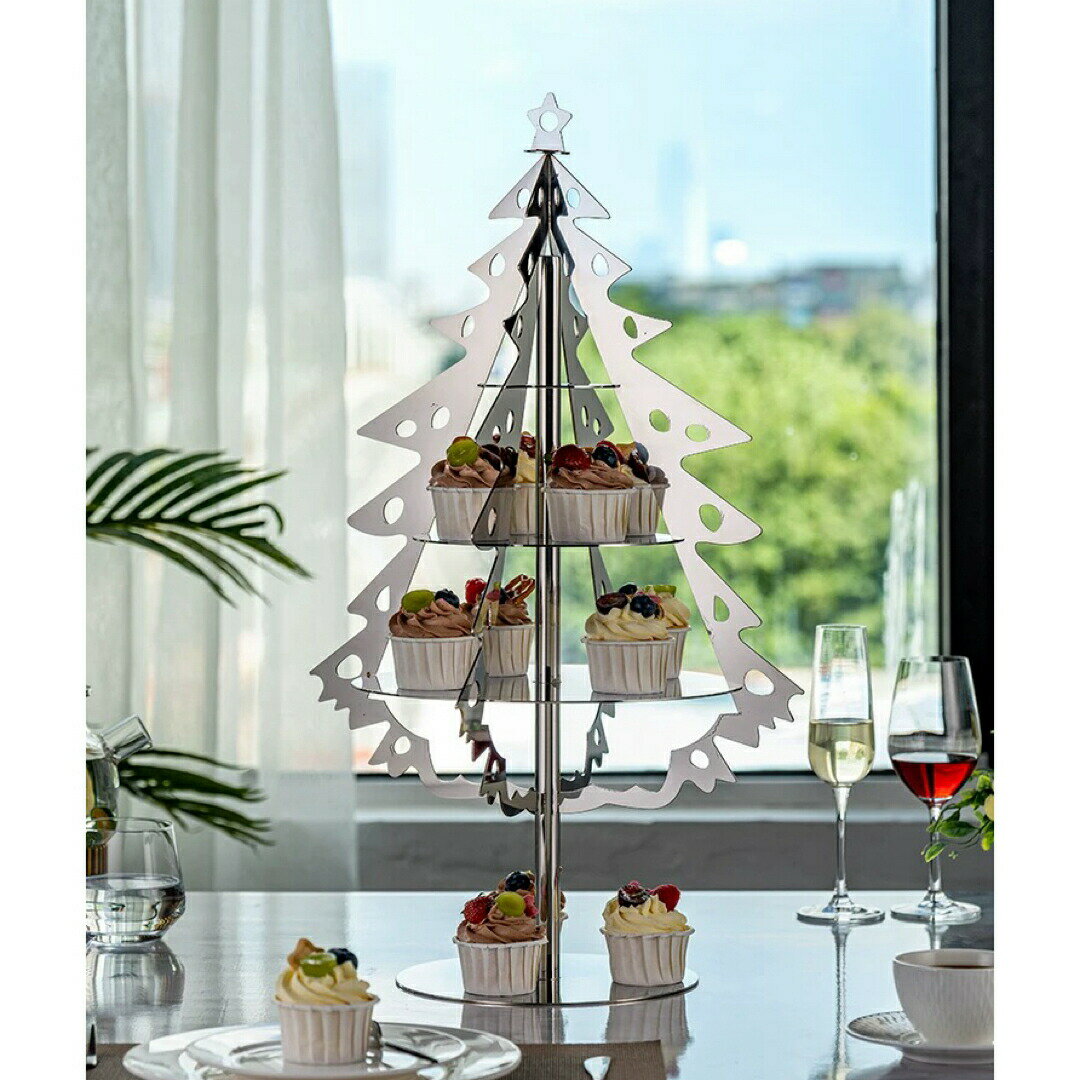 高級ケーキスタンド プレート3段セット アフタヌーンティー フルーツ トレー 皿