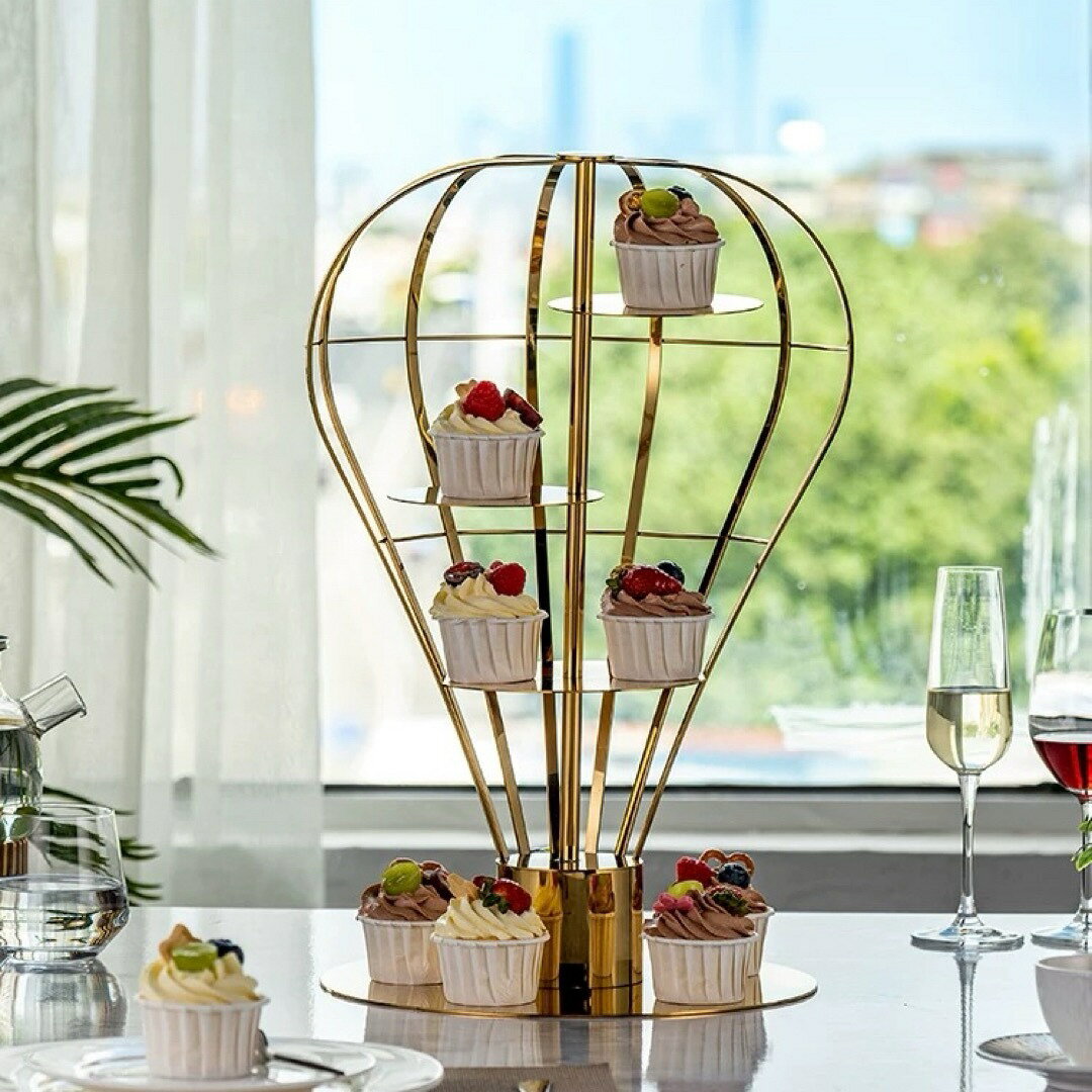 高級ケーキスタンド プレート3段セット アフタヌーンティー フルーツ トレー 皿