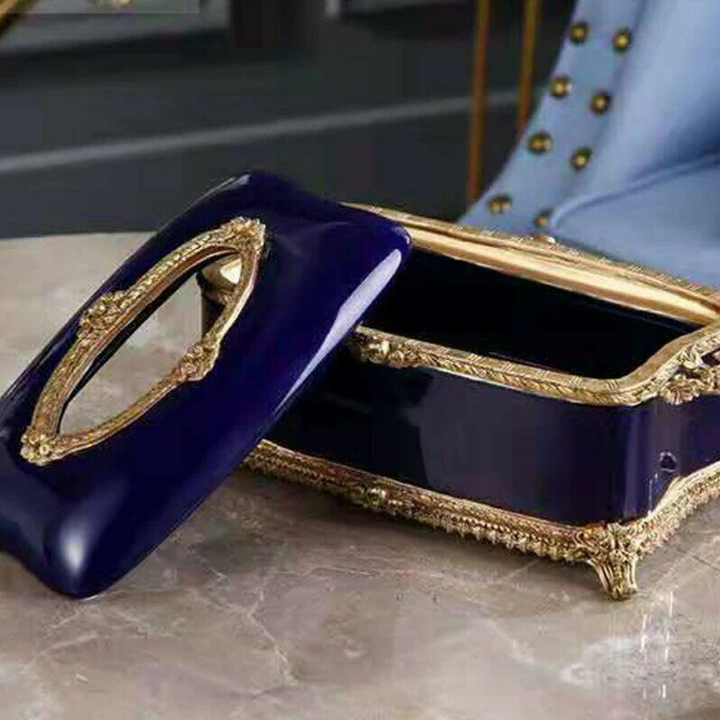 高級陶器 ティッシュケース テッシュボックス ティッシュカバー