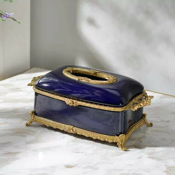 高級陶器 ティッシュケース テッシュボックス ティッシュカバー [2]