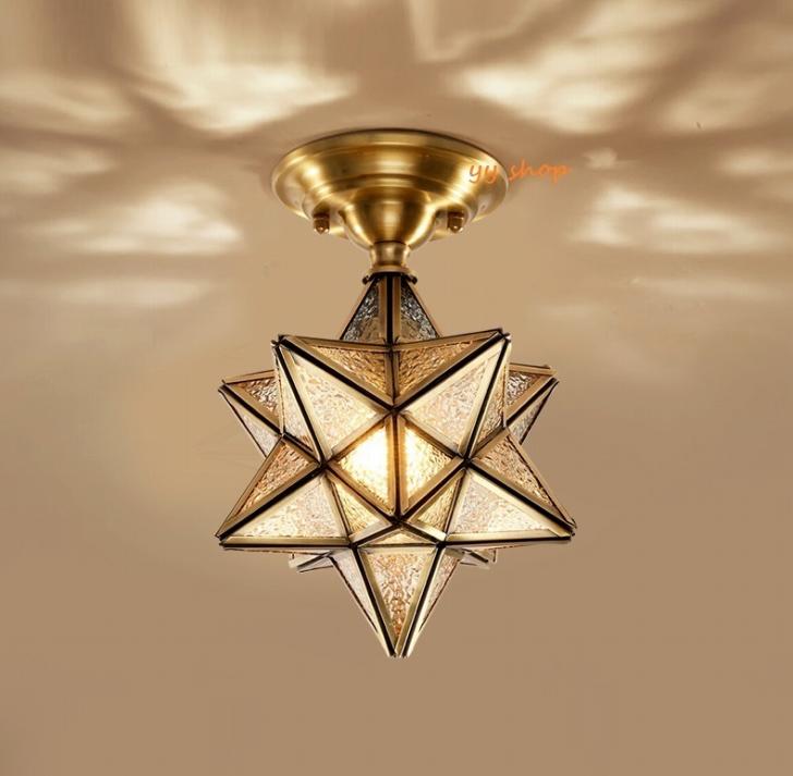 Pendant Lamps - ペンダントライト．洋風照明 シャンデリア 北欧デザイン シーリングライト不可 天井照明.銅 1灯 電源直結タイプ