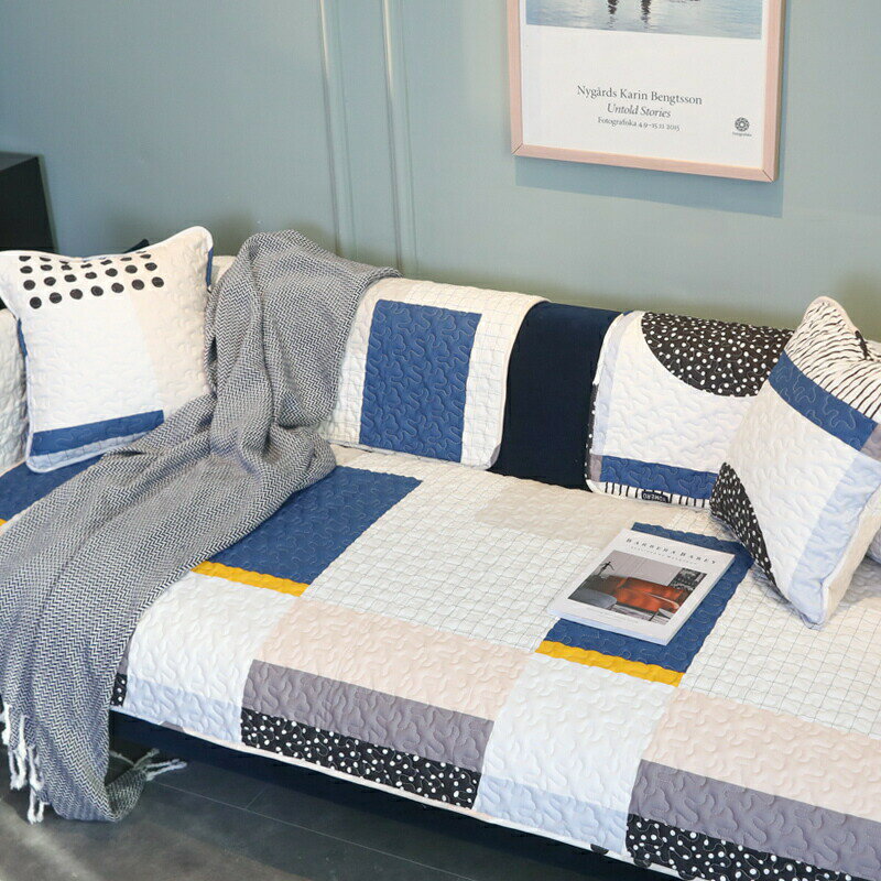 ソファーシート ソファーカバー シーズン通用タイプ 滑りどめ生地 3点セット [2]