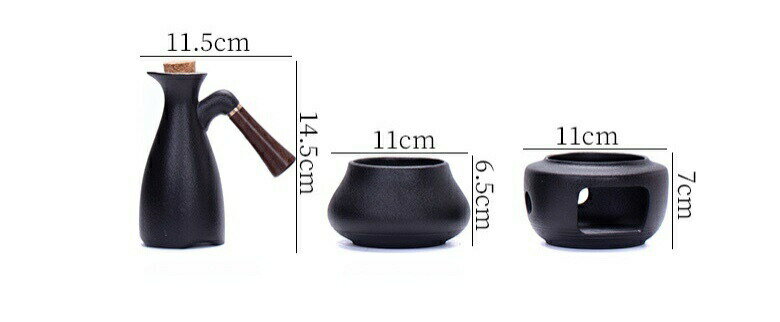 酒器9点セット 陶器 酒燗器付き 徳利 熱燗 冷酒 高級感 清酒用 酒器セット