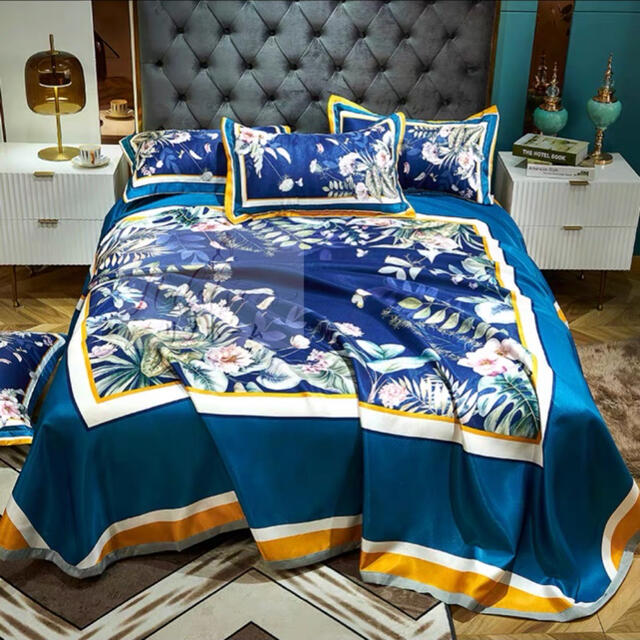 ワイドダブル ベッド用品3点セット ．寝具 枕カバー ベッドパッド 夏用 涼感