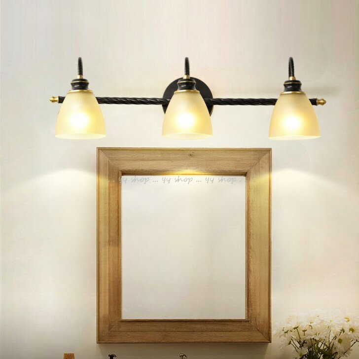 銅.壁掛け照明 壁掛け灯 インテリア照明 壁掛け灯 高級照明.ミラーライト.3灯