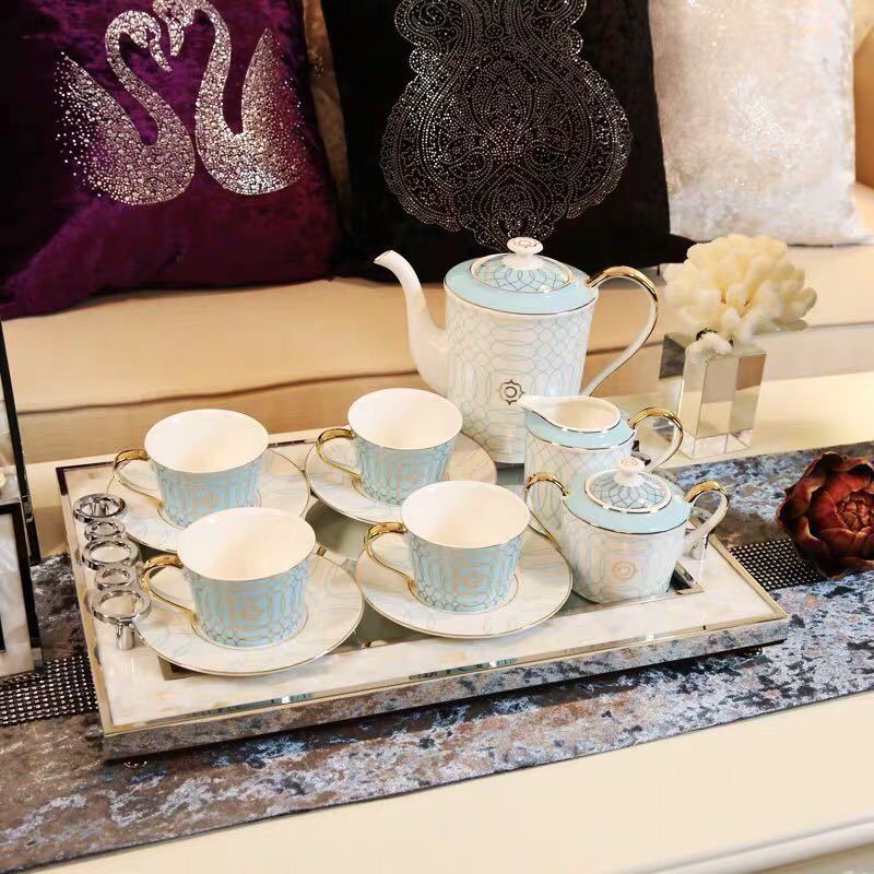 ティー・コーヒーカップセット カップ＆ソーサー6客セット