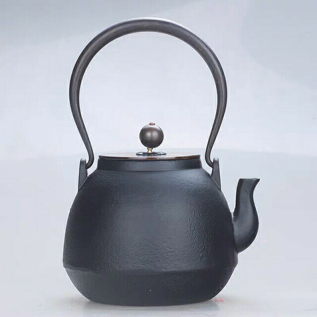 鋳鉄 鉄 急須 職人手作り鉄瓶 やかん 提梁壺 茶壺 水壷 煮茶壷 茶道具