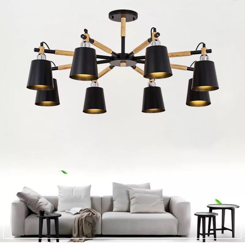 北欧調 天井照明 間接照明 電源直結タイプ