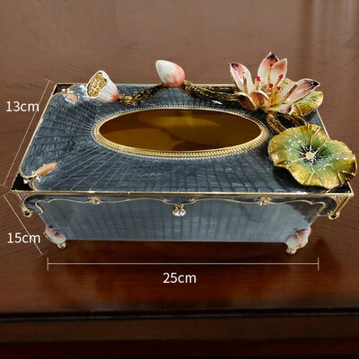 高級感のある ．ティッシュケース 琺瑯