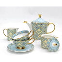 Sinessy 楽天市場店 新生活用品 ティー・コーヒーカップセット カップ&ソーサー6客セット 陶磁器ティーセット