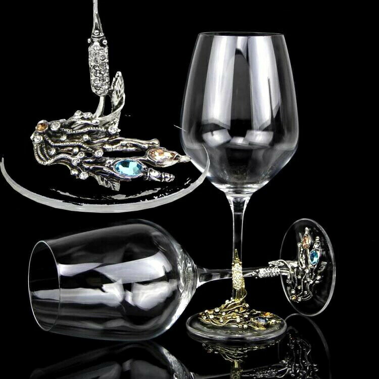 ワイングラス ペアレア 豪華カップシャンパン グラス キラキラ