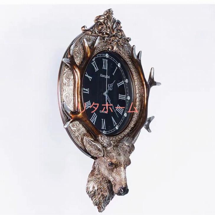 クロック クジャク壁掛け時計 .かけ時計 [2]