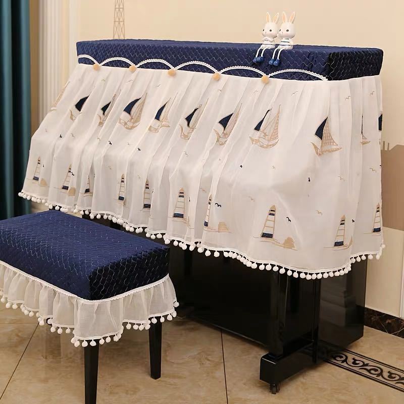 ピアノカバー ピアノイスカバー 2点セット