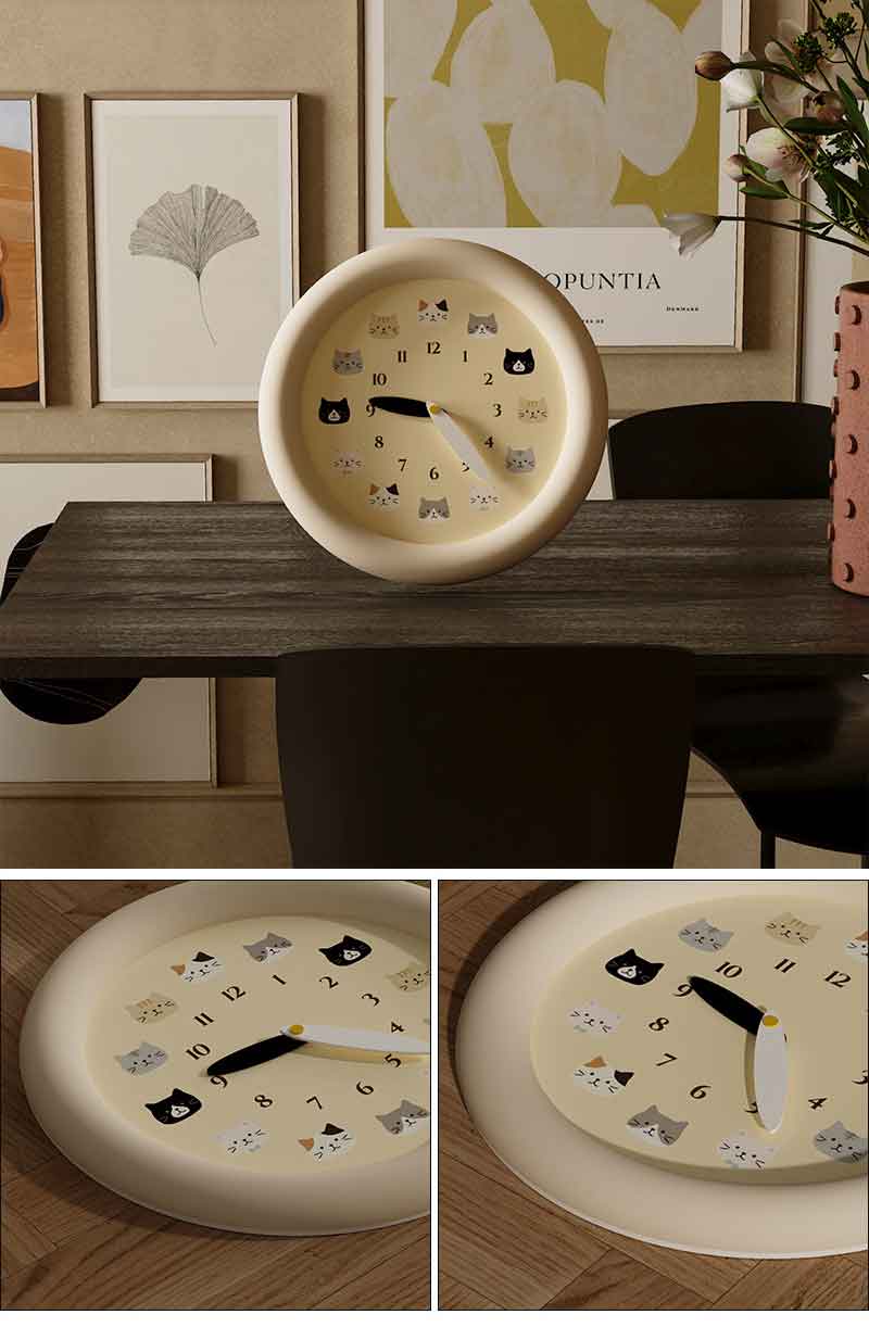 掛け時計 壁掛け時計 おしゃれ 静音 かわいい クリーム風 連続秒針 時計 部屋 クリームカラー 可愛い 上質 ウォール クロック かけ時計 リビング 玄関 自宅 寝室 新築 引っ越し祝い 贈り物 インテリア プレゼント