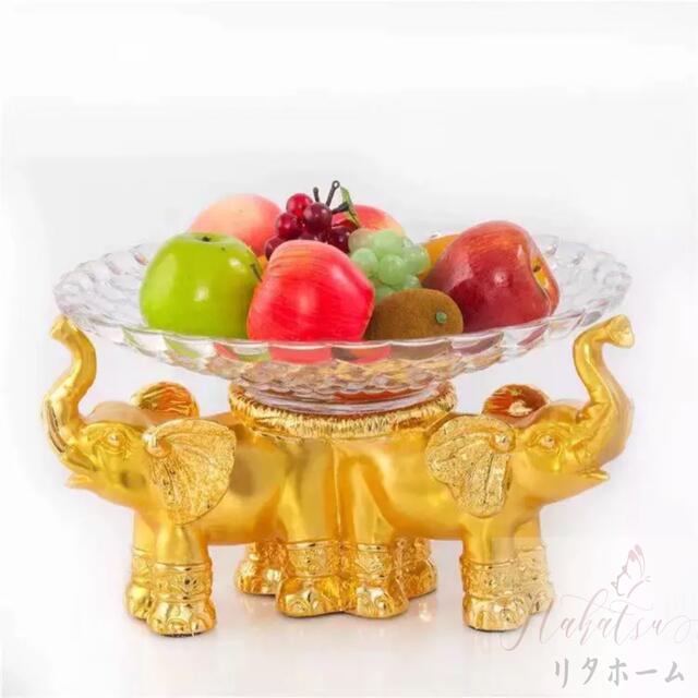 楽天Sinessy 楽天市場店高級果物皿　盛り皿 お菓子皿、フルーツプレート 豪華 果物カゴ お菓子鉢