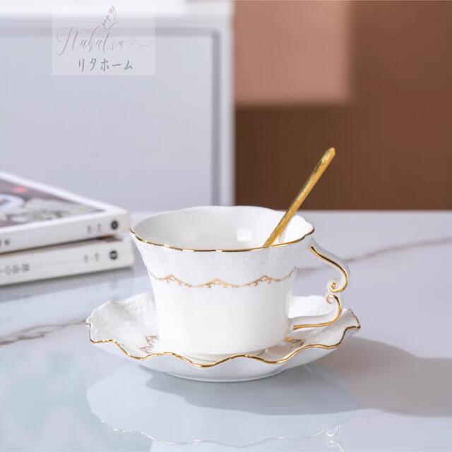 Sinessy 楽天市場店のティー・コーヒーカップセット カップ＆ソーサー6客セット ．陶磁器ティーセット｜アングル3