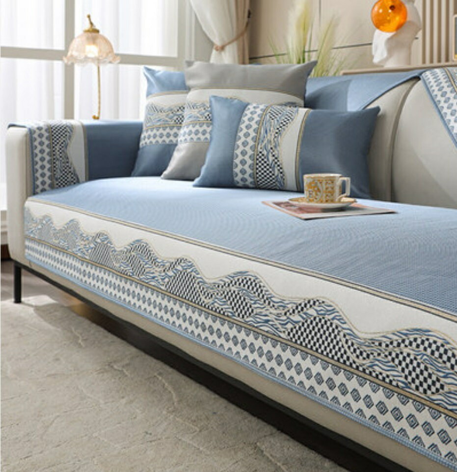 Sofa Covers - 夏用冷感ソファーシート ソファーカバー シーズン通用タイプ サイズオーダー可能 滑りどめ生地 1点セット