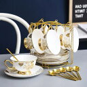 Sinessy 楽天市場店 新生活用品 高級ティー・コーヒーカップセット カップ&ソーサー6客セット 陶磁器ティーセット