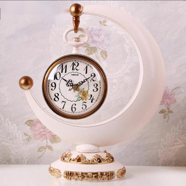 テーブルクロック ．置き時計 クロックアラーム 上品時計 高級置き時計