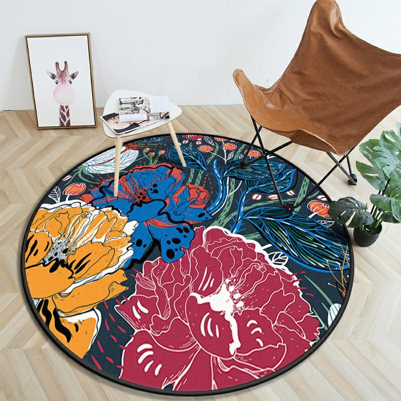 リビングマット ラグマット 滑り止め付 ホットカーペット対応 床暖房対応 サイズ