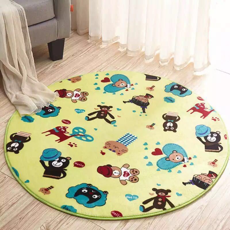 Rakuten - 玄関マット カーペット ラグマット 滑り止め 80cm