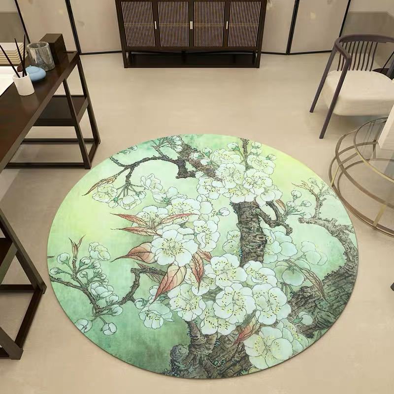 ラグカーペット ラグマット 80cm ホットカーペット対応 玄関マット