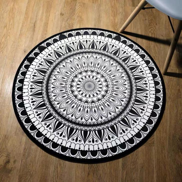 樂天商城 - ラグ カーペット ラグマット 100cm ホットカーペット対応 ☆ベッドルーム用