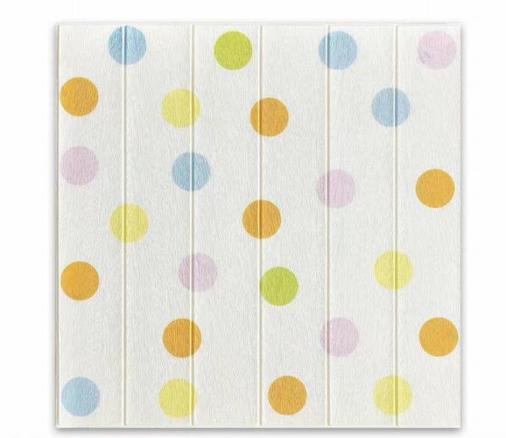 ◆厚さ：0.6cm◆状態：新品◆材質：XPEエコ フォーム◆50枚 70cm×70cm◆裏面に粘着性があり、はがすと、壁に貼ることができる3D壁紙◆防水 汚い防止 カビ防止◆貼り付け方は簡単。各場所に適用！◆手作業での採寸の為、若干誤差がある場合があります。ご了承下さい。◆新品、未使用なので、少し匂いがします。数日に置いて匂いが消えます。☆☆★★★★★★★★★★★★★☆☆◆お客様のご覧になっているモニター等により多少色が異なる場合がございます。あらかじめご了承ください。◆複数ご注文の場合やお急ぎの場合は必ず事前に納期のお質問をお願いいたします。◆サイズの誤差は多少発生します。ご了承下さい。☆☆★★★★★★★★★★★★★☆☆注意事項1、こちらの商品は海外製の新品です。撮影時の照明やPC環境によって実際の商品と色が違う場合があります。2、輸入品で日本語の説明がない場合があり、サポートもございませんので商品知識のある方のみ御注文下さい。3、ご注文について代引き引き換え、局留めは受け付けておりません。4、取り扱っている商品は、海外・アジア製品になります。きちんと全ての商品の検品をしておりますが、日本製に比べると作りが甘い場合があります。完璧を求められる方は御注文をお控えください。5、初期不良、輸送中の破損等は返金対応させて頂きます。その際はご到着から2日以内にご連絡をお願い致し6、新品未使用品ですが、外箱に初期からのスレ、剥げ歪みなどあります7、この商品は、購入後発送まで9日程度を要しますので、ご理解の上ご購入頂きますようお願い致します上記理由の返品交換は承ることが出来ませんので予めご了承くださいませ。◆厚さ：0.6cm◆状態：新品◆材質：XPEエコ フォーム◆50枚 70cm×70cm◆裏面に粘着性があり、はがすと、壁に貼ることができる3D壁紙◆防水 汚い防止 カビ防止◆貼り付け方は簡単。各場所に適用！◆手作業での採寸の為、若干誤差がある場合があります。ご了承下さい。◆新品、未使用なので、少し匂いがします。数日に置いて匂いが消えます。☆☆★★★★★★★★★★★★★☆☆◆お客様のご覧になっているモニター等により多少色が異なる場合がございます。あらかじめご了承ください。◆複数ご注文の場合やお急ぎの場合は必ず事前に納期のお質問をお願いいたします。◆サイズの誤差は多少発生します。ご了承下さい。☆☆★★★★★★★★★★★★★☆☆注意事項1、こちらの商品は海外製の新品です。撮影時の照明やPC環境によって実際の商品と色が違う場合があります。2、輸入品で日本語の説明がない場合があり、サポートもございませんので商品知識のある方のみ御注文下さい。3、ご注文について代引き引き換え、局留めは受け付けておりません。4、取り扱っている商品は、海外・アジア製品になります。きちんと全ての商品の検品をしておりますが、日本製に比べると作りが甘い場合があります。完璧を求められる方は御注文をお控えください。5、初期不良、輸送中の破損等は返金対応させて頂きます。その際はご到着から2日以内にご連絡をお願い致し6、新品未使用品ですが、外箱に初期からのスレ、剥げ歪みなどあります7、この商品は、購入後発送まで9日程度を要しますので、ご理解の上ご購入頂きますようお願い致します上記理由の返品交換は承ることが出来ませんので予めご了承くださいませ。