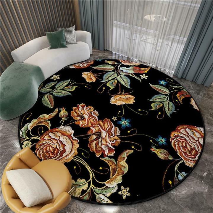 ラグカーペット リビングマット ラグマット 滑り止め付 ホットカーペット対応 床暖房対応