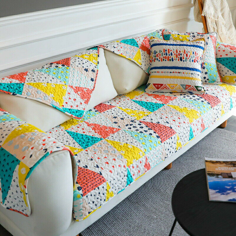 樂天商城 - ソファーカバー シーズン通用タイプ サイズ 滑りどめ生地 3点セット