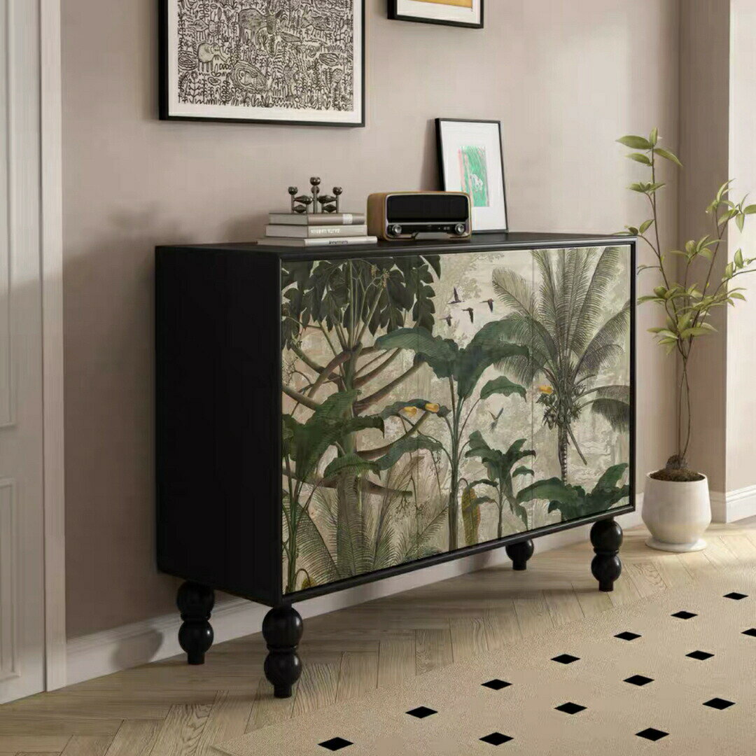 高級感チェスト収納棚．下駄箱キャビネット玄関テーブル タンス ローチェスト飾り台