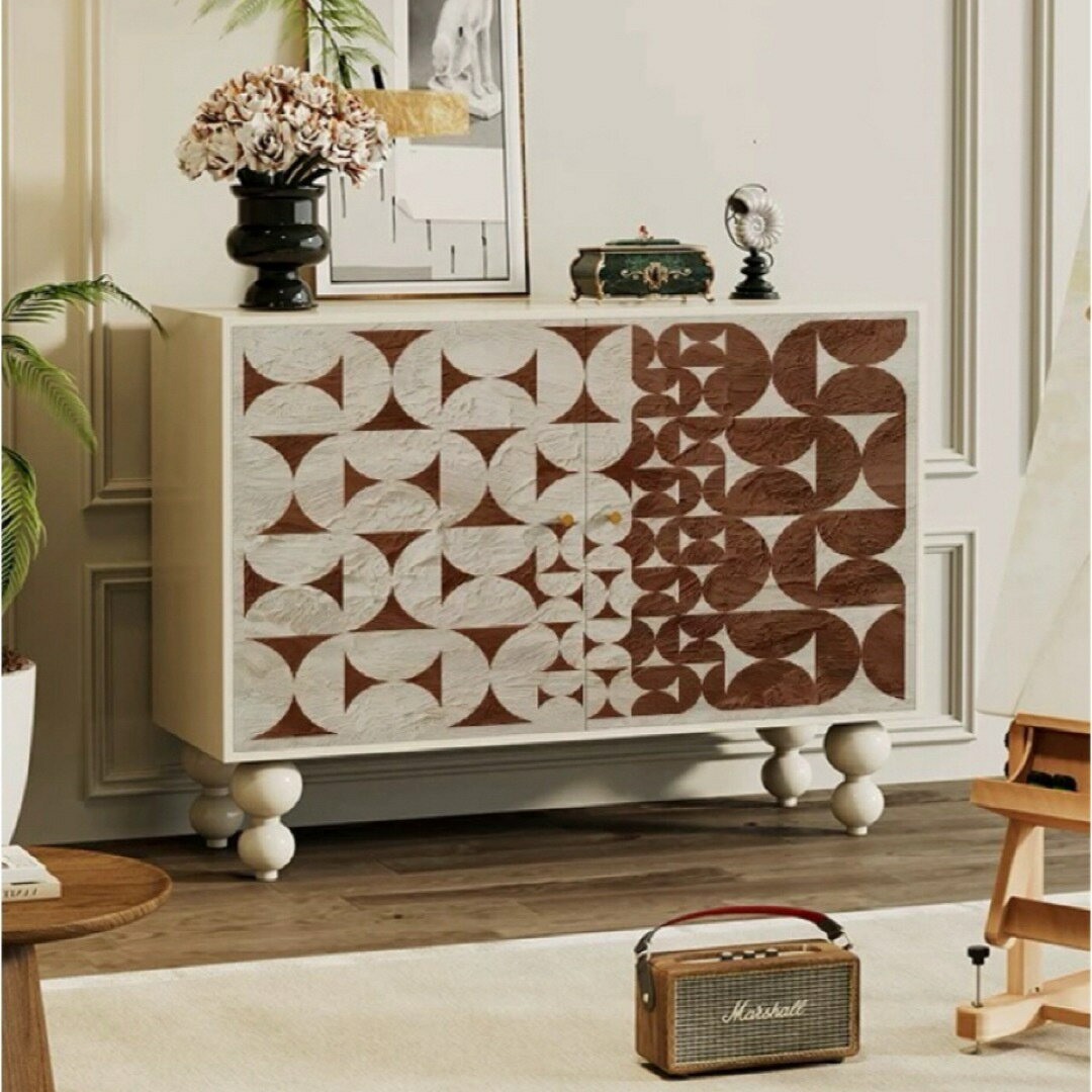 高級感チェスト収納棚．下駄箱キャビネット玄関テーブル タンス ローチェスト飾り台