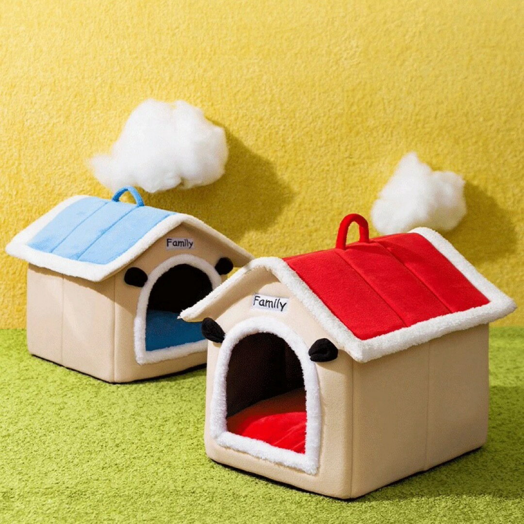 ペットハウス ペットテント犬ペット ベッド 猫ベッド ドーム犬小屋キャットハウス