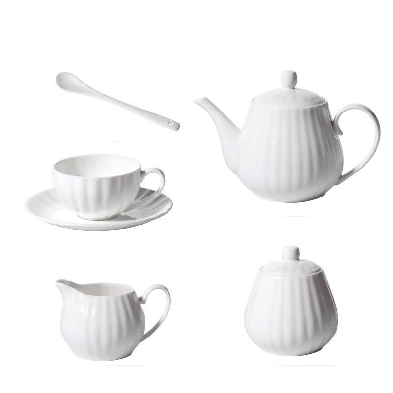 Sinessy 楽天市場店の6客セット 陶器ティーセット｜アングル2