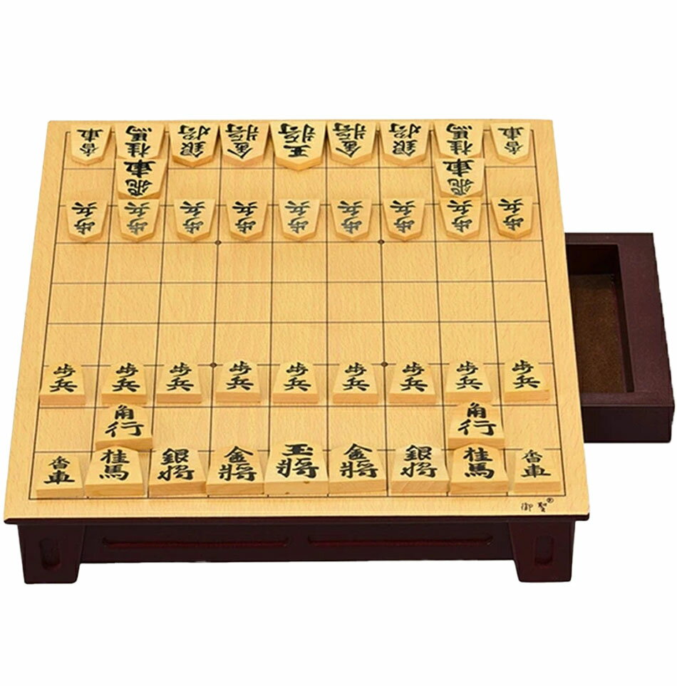 将棋駒 と 将棋盤 の セット木製将棋セット将棋将棋駒将棋盤