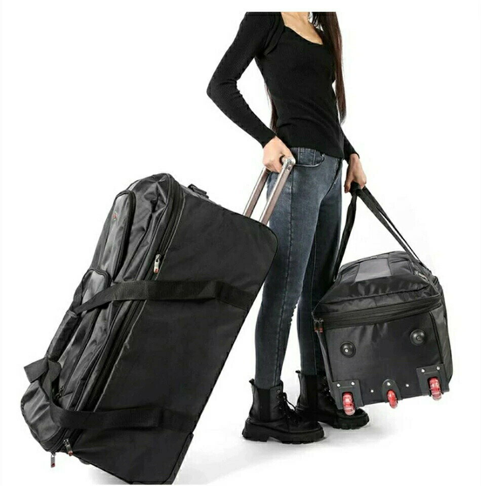 ボストンキャリー 3100L キャリーバッグ 折りたたみ 大容量 3輪 撥水加工 トロリーバッグ メンズ レディース 旅行 合宿 出張 旅行バッグ スーツケース