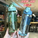 Sinessy 楽天市場店 新生活用品 大容量 水筒 直飲み プラスチックボトル 体操 ヨガ トレーニング 650ml 750ml 水筒 軽い 便利 ins風 子供 大人 運動水筒 スポーツ ボトル コップ