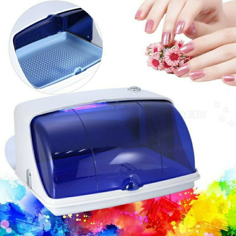 滅菌器 除菌ボックス 小型 UVランプ 紫外線 抗菌 歯ブラシ 下着 タオル ネイルケア サロン器具消毒 美..