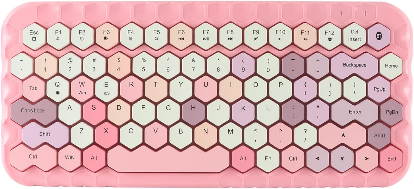 Bluetoothܡɥ磻쥹 BT5.1 ǽ 83 ƥ󥭡ʤ Ѹ Ӽ Ų ֥롼ȥ ֥å iOS/Android...