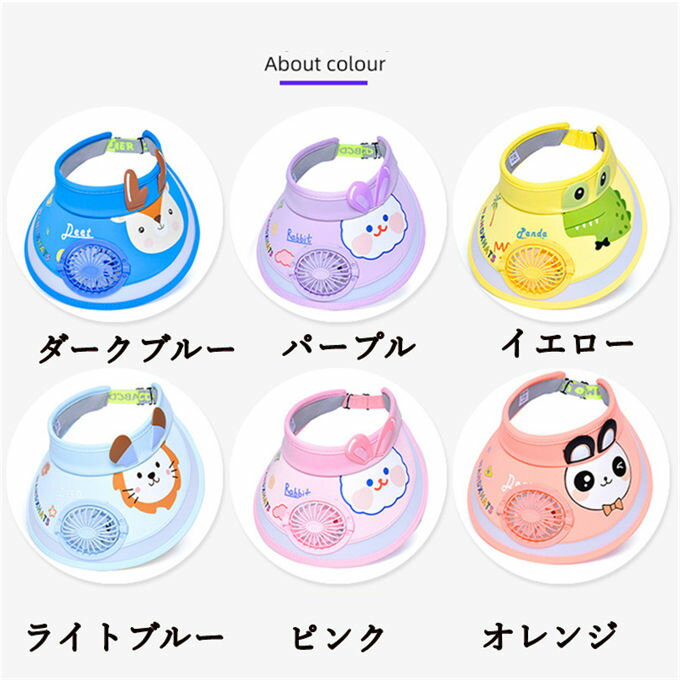 扇風機付き帽子 子供 キッズ キャップ ファン ハット 日よけ帽子 レディース USB 充電式 フリーサイズ UVカット 対策 紫外線 アウトドア キャンプ 熱中症対策 かわいい お出掛け 涼しい 夏 花火大会 祭り プレゼント 送料無料