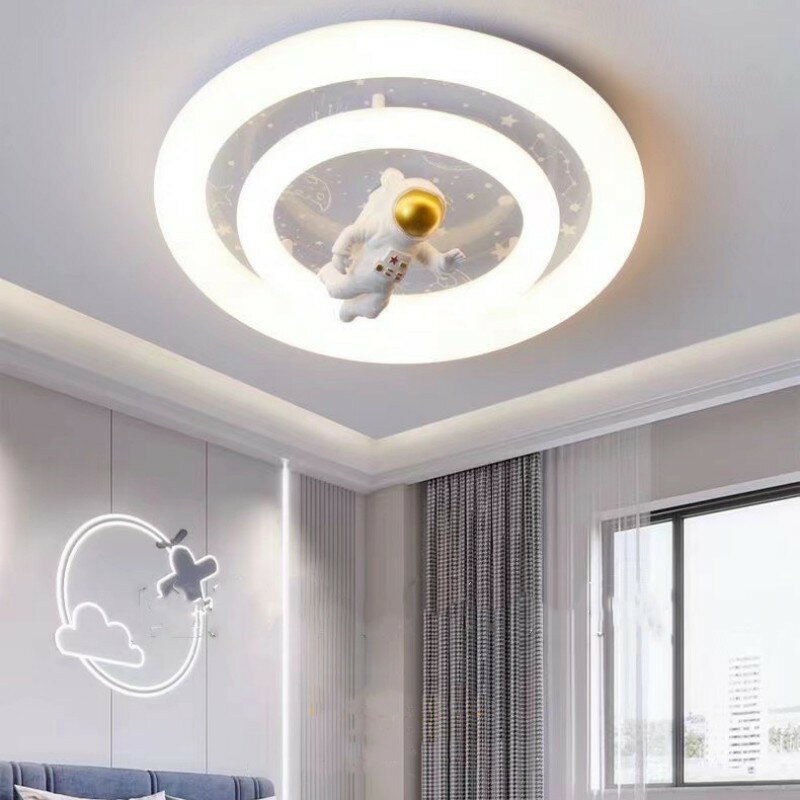 LED子供部屋照明 男の子・女の子兼用 飛行機&鹿デザイン ベビールームライト おしゃれアートランプ 3色..