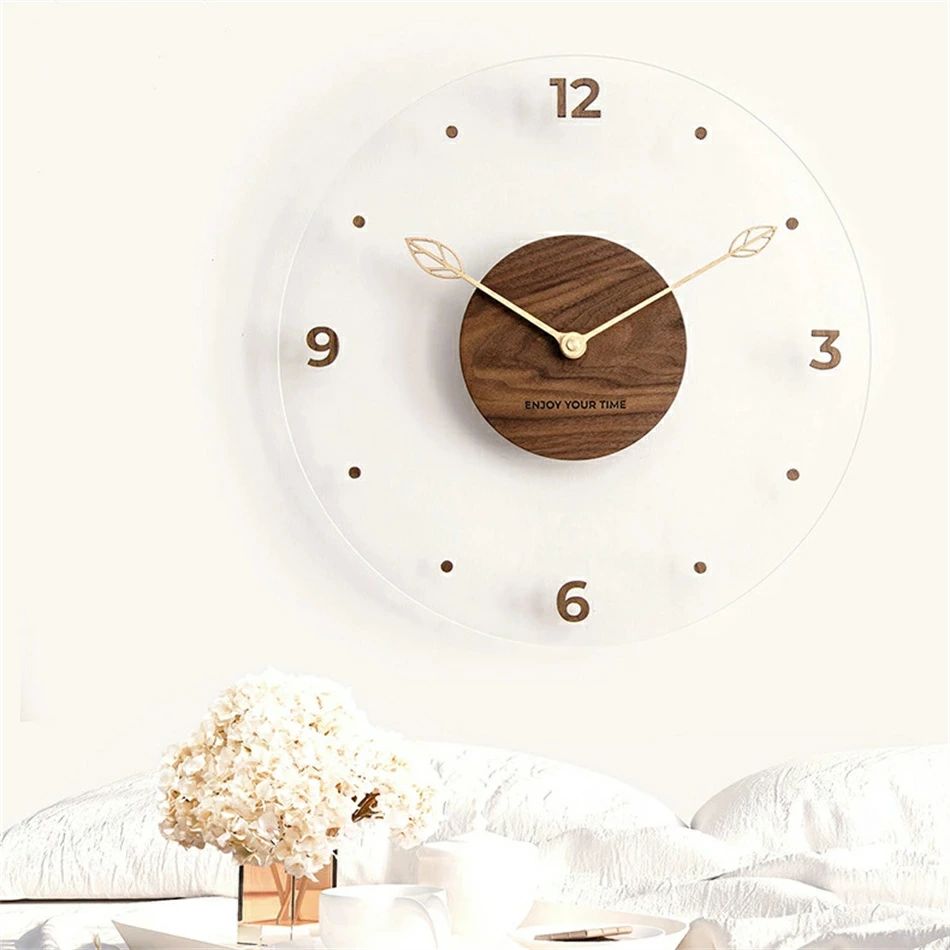 音がしない針を採用、カチカチ音がしない、良好な睡眠と仕事環境を創造します。居間、キッチン、客室、入口、寝室、図書館、事務室などに向いています。また、プレゼントとしてご家族やご親戚、ご親友にもお送りいただけます。スタイリッシュでシンプルな北欧...