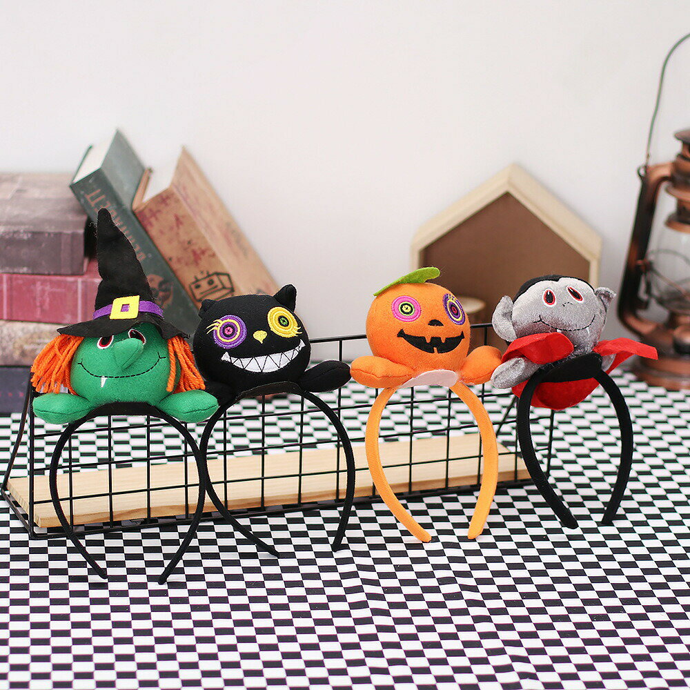ハロウィン カチューシャ 髪飾り 飾り 撮影道具 ぬいぐるみ パーティー インテリア パンプキン オシャレ 可愛い かわいい 子供 大人 ヘアアクセ アクセサリー