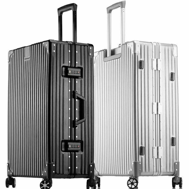 スーツケース 2XLサイズ キャリーバッグ キャリーケース トランクケース トロリーケース アルミフレーム 軽量 ダブル 大容量 空港 旅行カバン 世界基準 TSAロック ダイヤルロック 送料無料