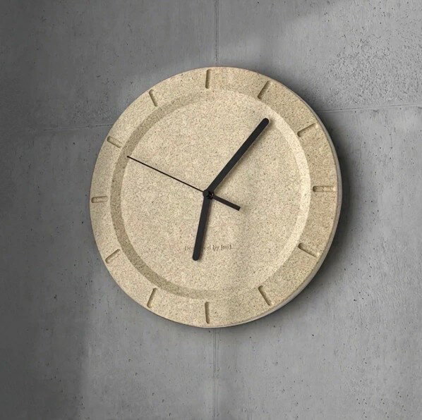 壁掛け時計　時計　ナチュラル　シンプル　ベージュ